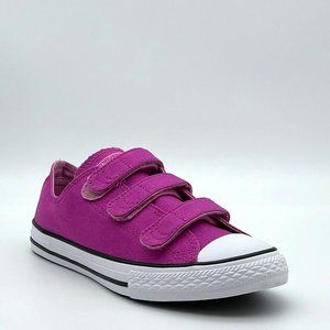 Converse CTAS 3V Ox Low Top Hyper Magenta Big Kid Girl Shoes